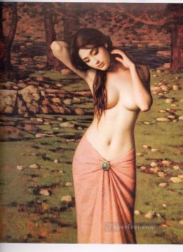 nd0053bD Chinese female nude Oil Paintings